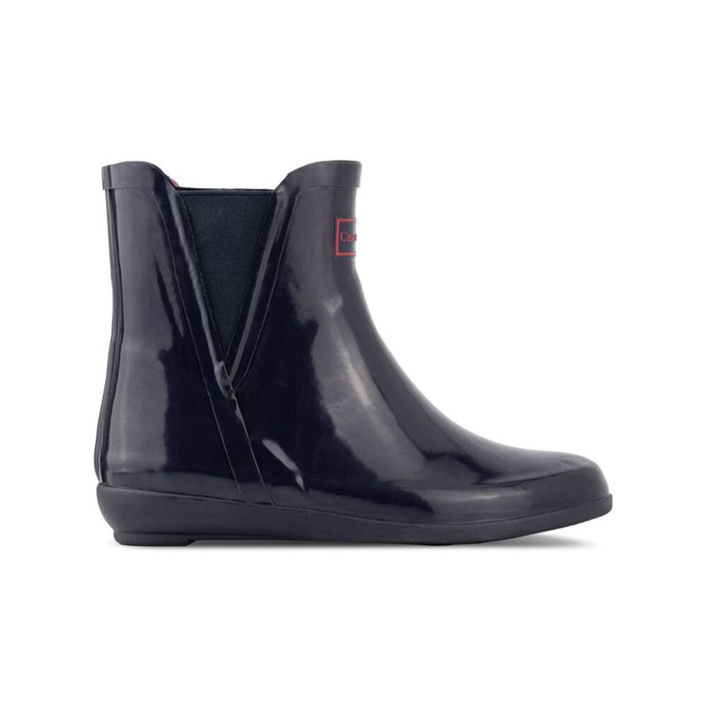CHARTER CLUB Womens Navy Goring Cloudburst Round Toe Rain Boots 8 M